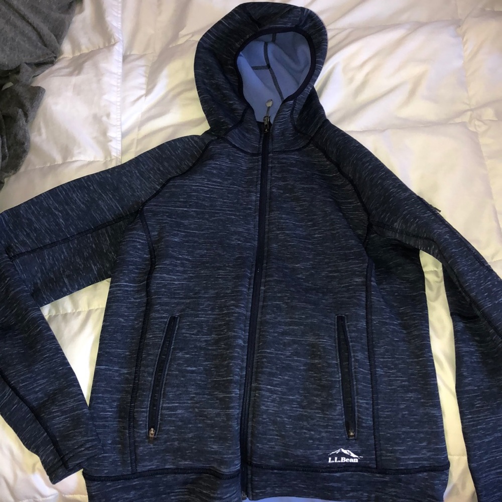 LL Bean zip up